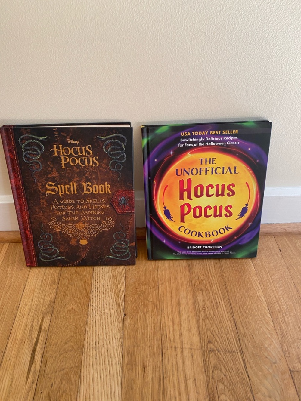 Disney Hocus Pocus Spell Book & Cookbook - Brown, Purple, Orange, Yellow